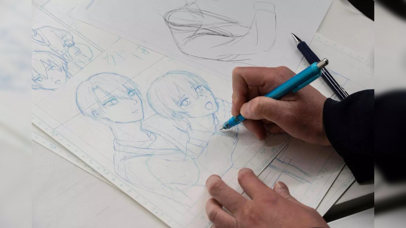 Anime Sketchbook: Personalized Sketch Pad for Drawing with Manga