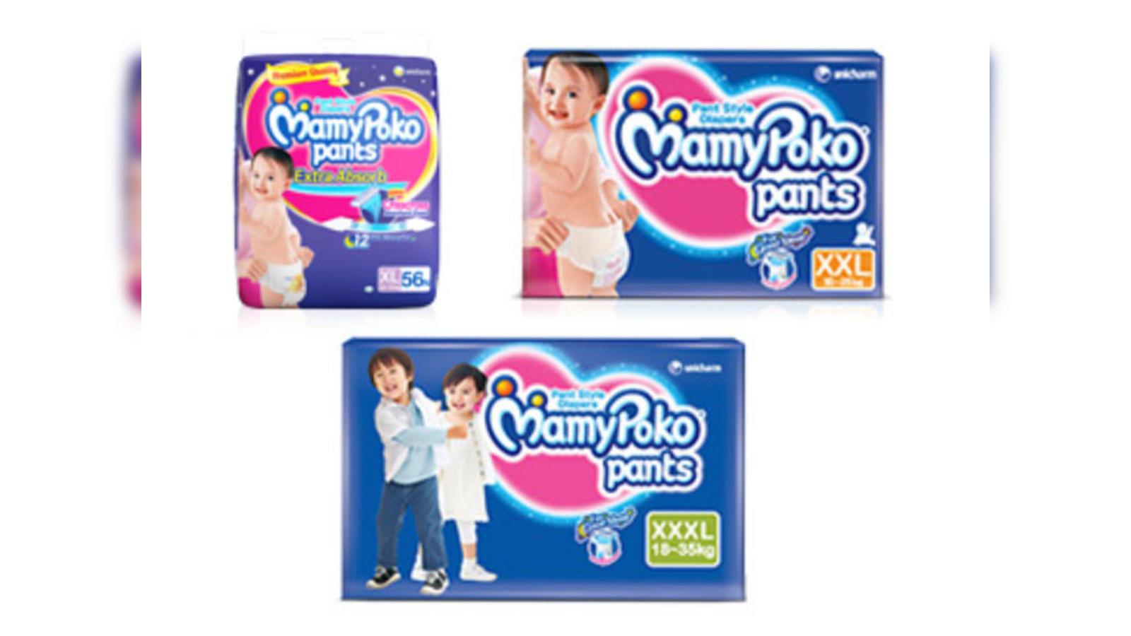 Mamy Poko Extra Absorb Pant Style Diaper - YouTube
