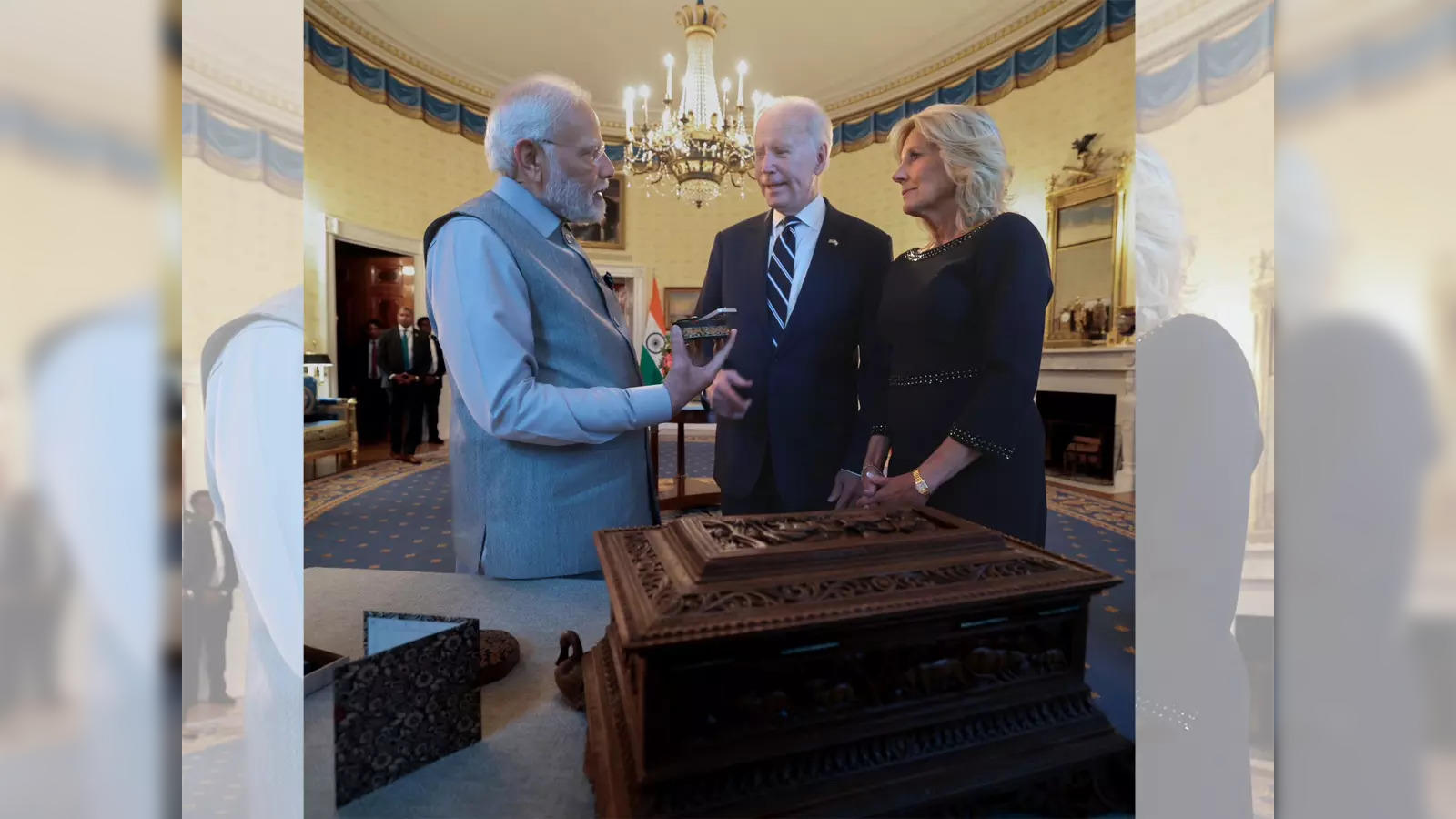 Joe Biden's Gifts From India Prime Minister Narendra Modi