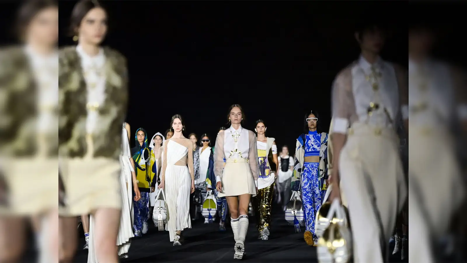 white and gold dress code Sister Jane Yarrow Jacqaurd Midi Dress, Butter Yellow main image 0