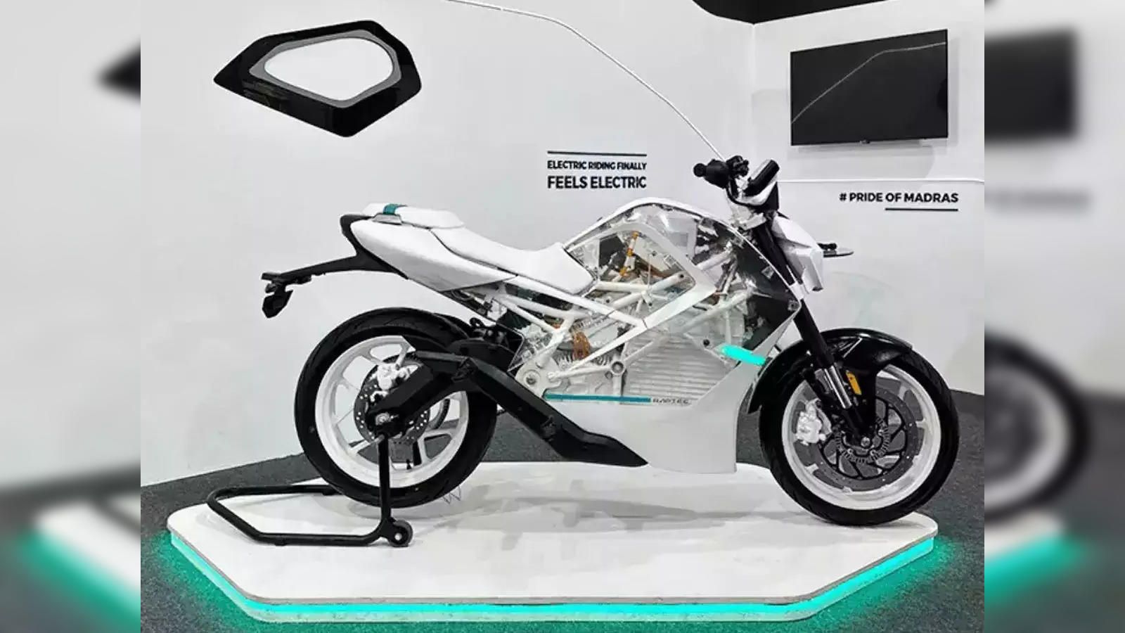 NOVUS an electric motorcycle with power, range & performance