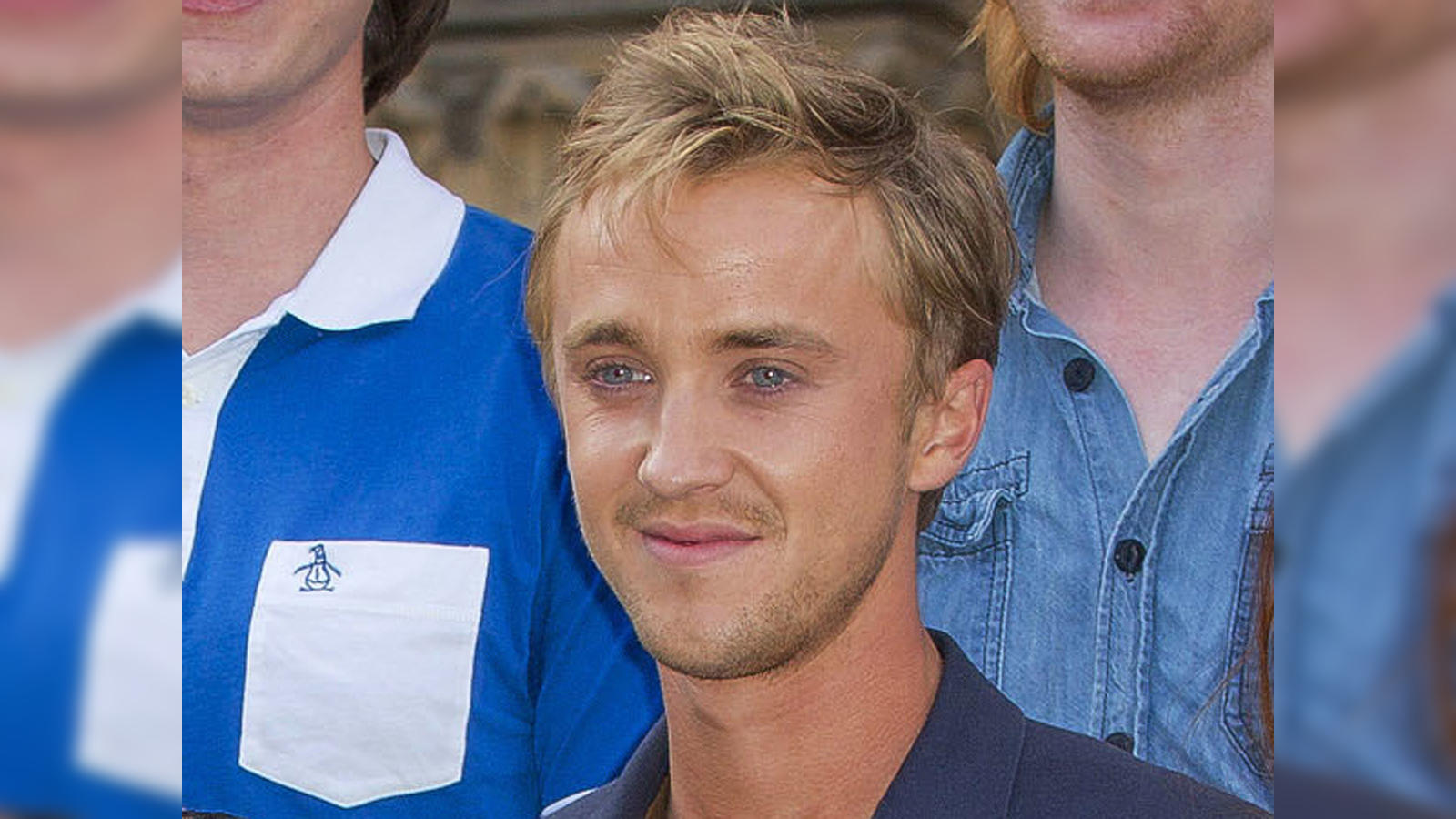 Download Tom Felton Playing As Draco Malfoy Wallpaper