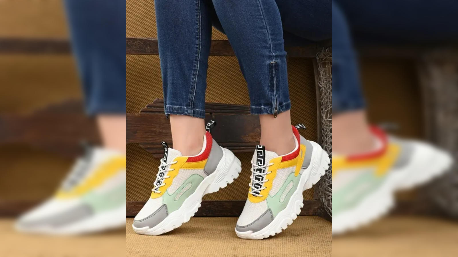 BEAU TODAY Chunky Sneakers for Women, Womens Fashion India | Ubuy