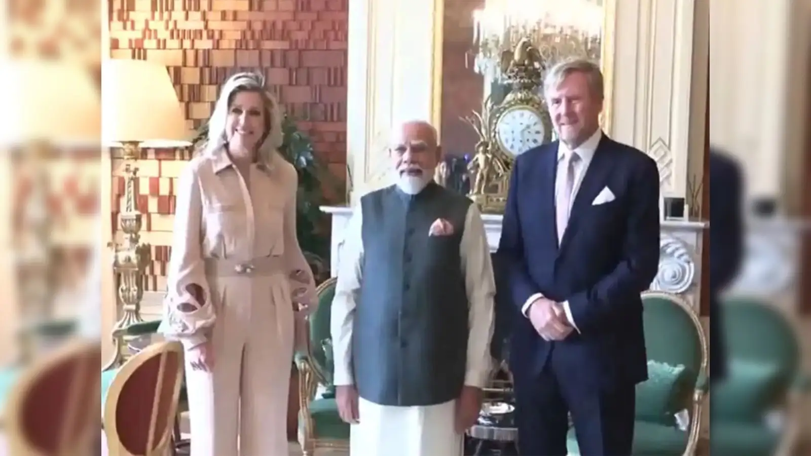 PM Modi meets King Willem-Alexander and Queen Maxima in Nertherlands - The  Economic Times