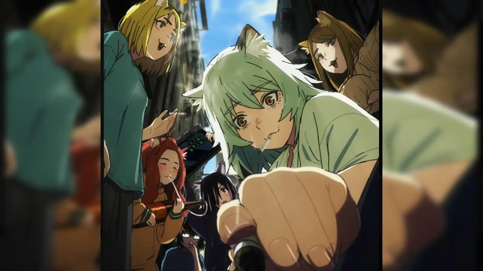 Chainsmoker Cat anime reveals July premiere date, key visual and cast additions