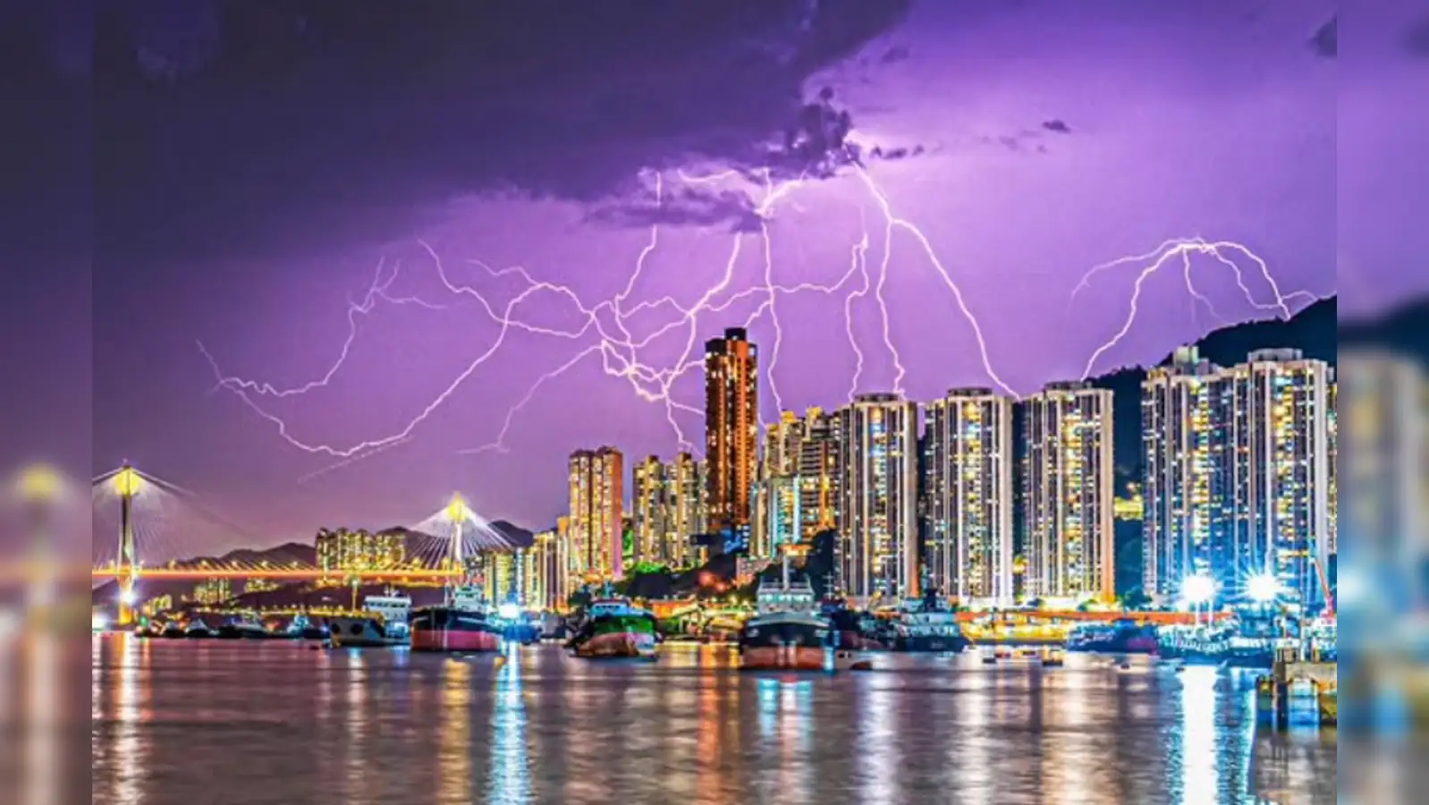 Hong Kong issues amber rainstorm warning signal amid heavy rain forecast -  The Economic Times