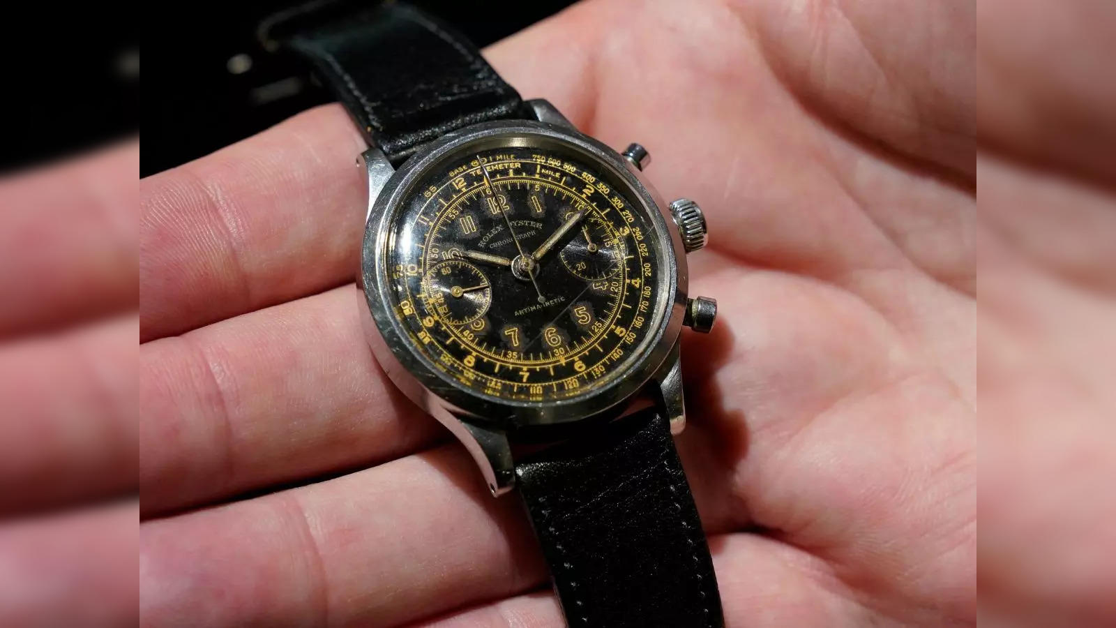 Rolex watch worn by prisoner during WWII great escape goes on