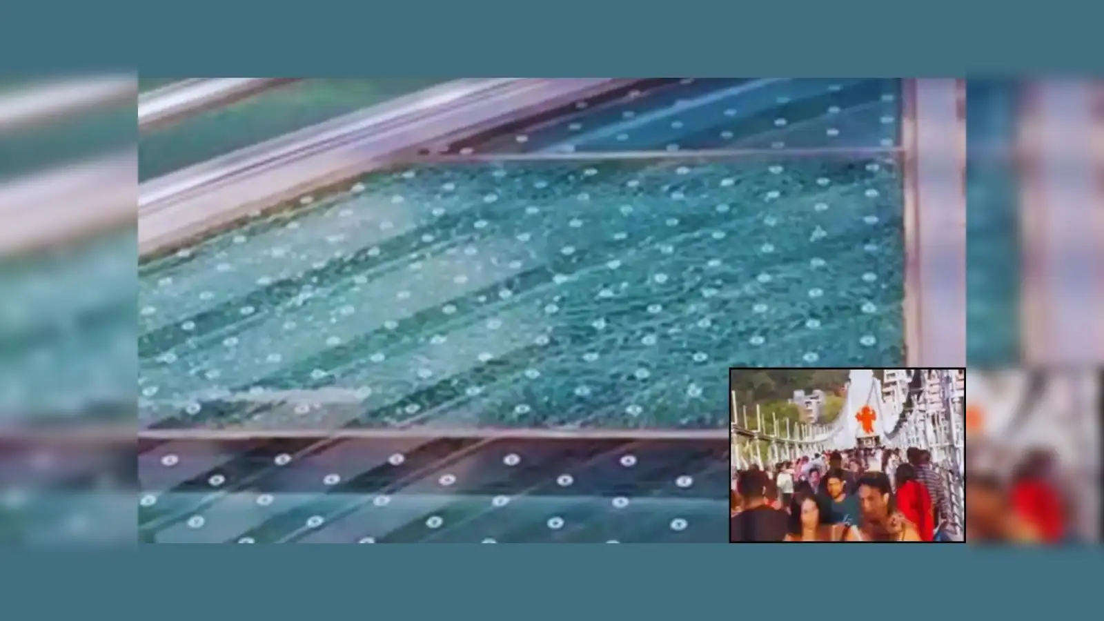 Rishikesh’s Bajrang Setu glass bridge damaged ahead of inauguration; Unidentified person breaks panels