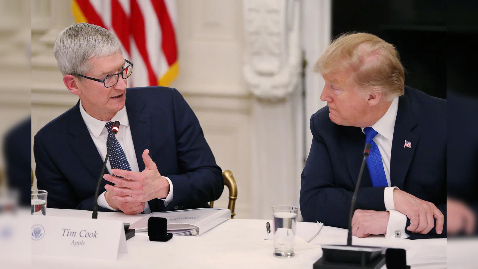 us presidential elections 2024: Apple CEO Tim Cook calls up Trump, airs complaints; here's what he said to the ex-President