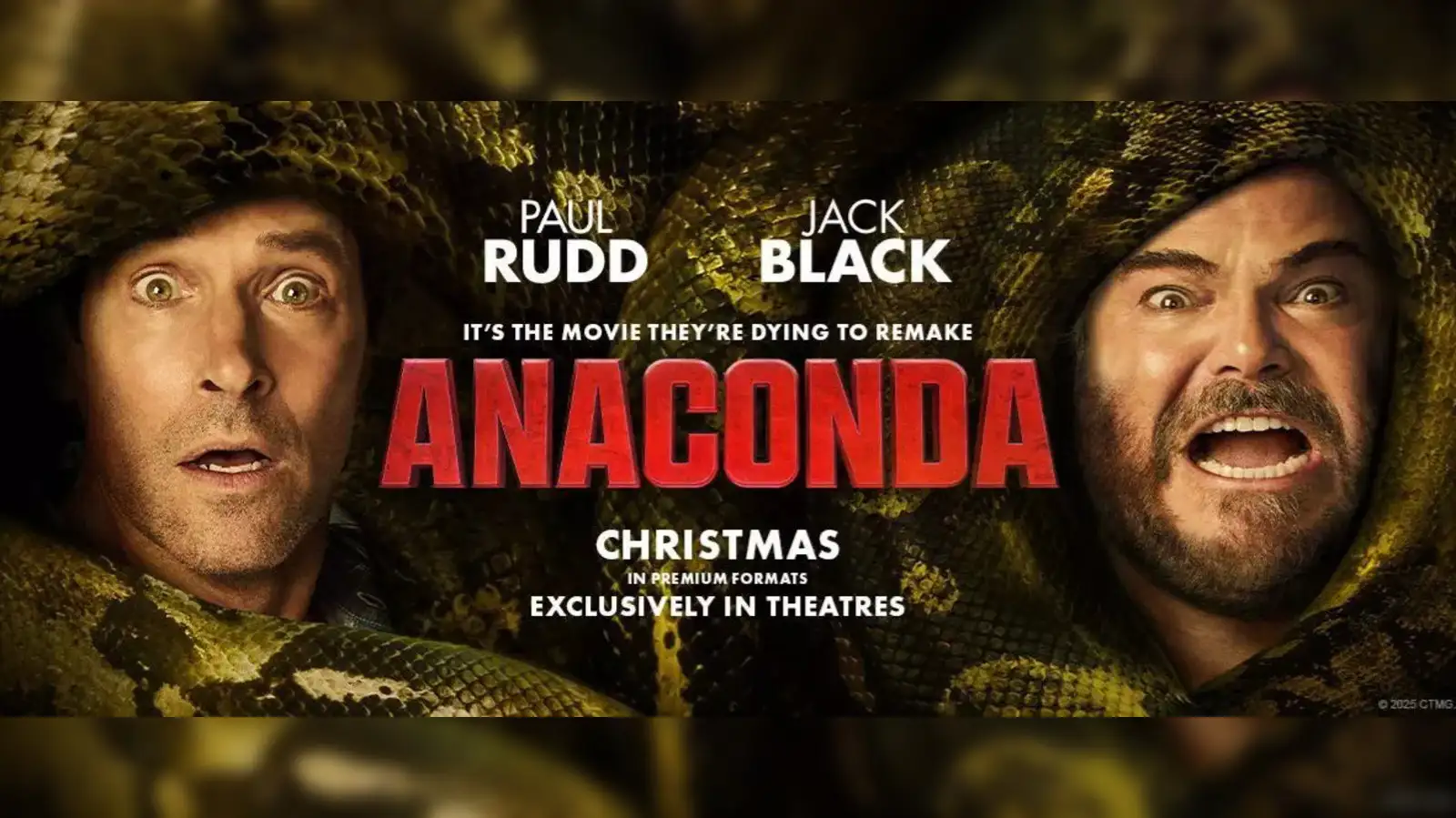 anaconda 2025: Anaconda Reboot trailer shows Jack Black and Paul Rudd  remaking the 1997 classic snake movie - The Economic Times