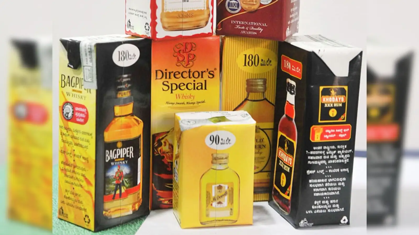 Tetra packaging of liquor to prevent adulteration soon - The Economic Times