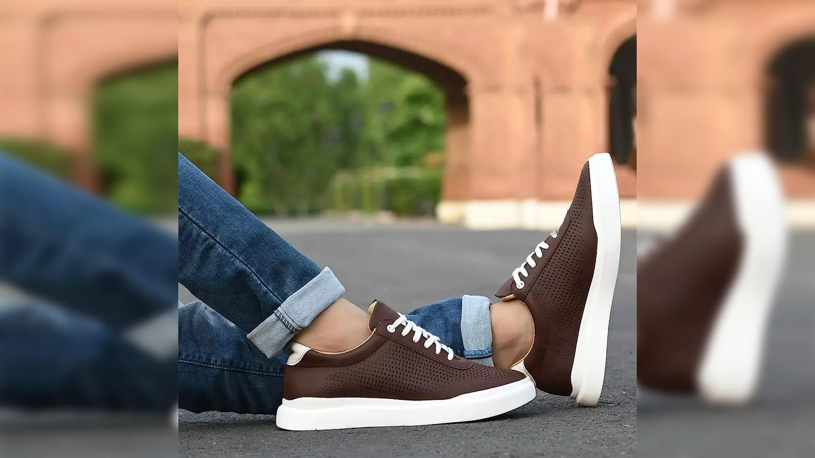 Buy Woodland Mens Leather Casual Shoes Camel Colour Size: 40 EURO at  Amazon.in