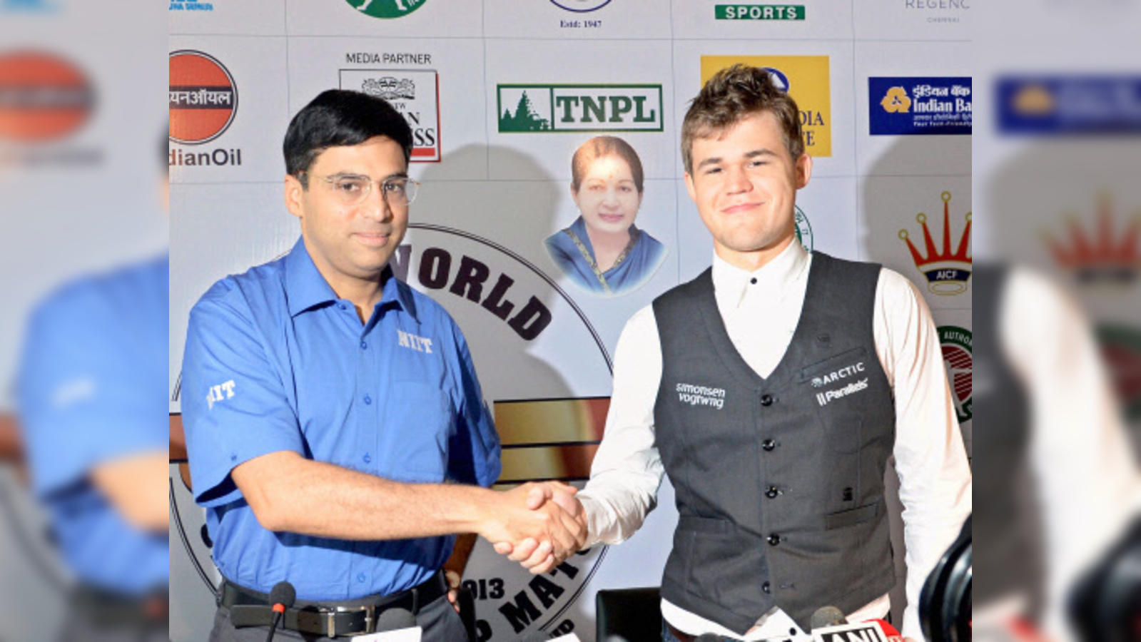 Grandmasters Vishwanathan Anand, Magnus Carlsen invited to ring bell in D/N  Test at Eden: Report