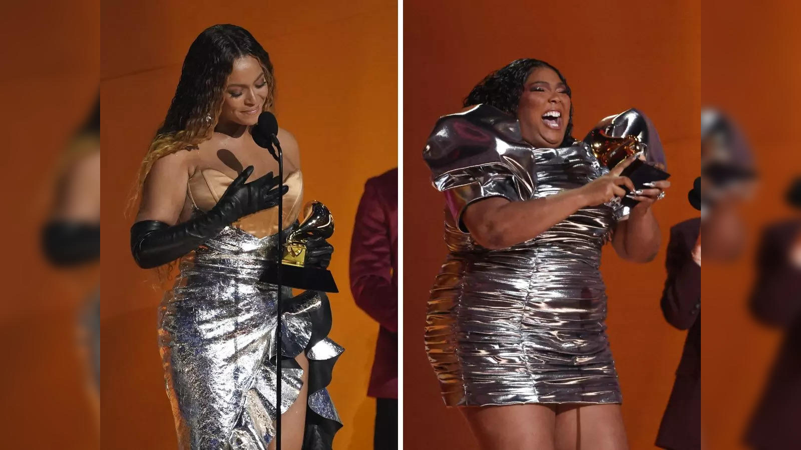 Lizzo dazzles in three different New Year's Eve outfits