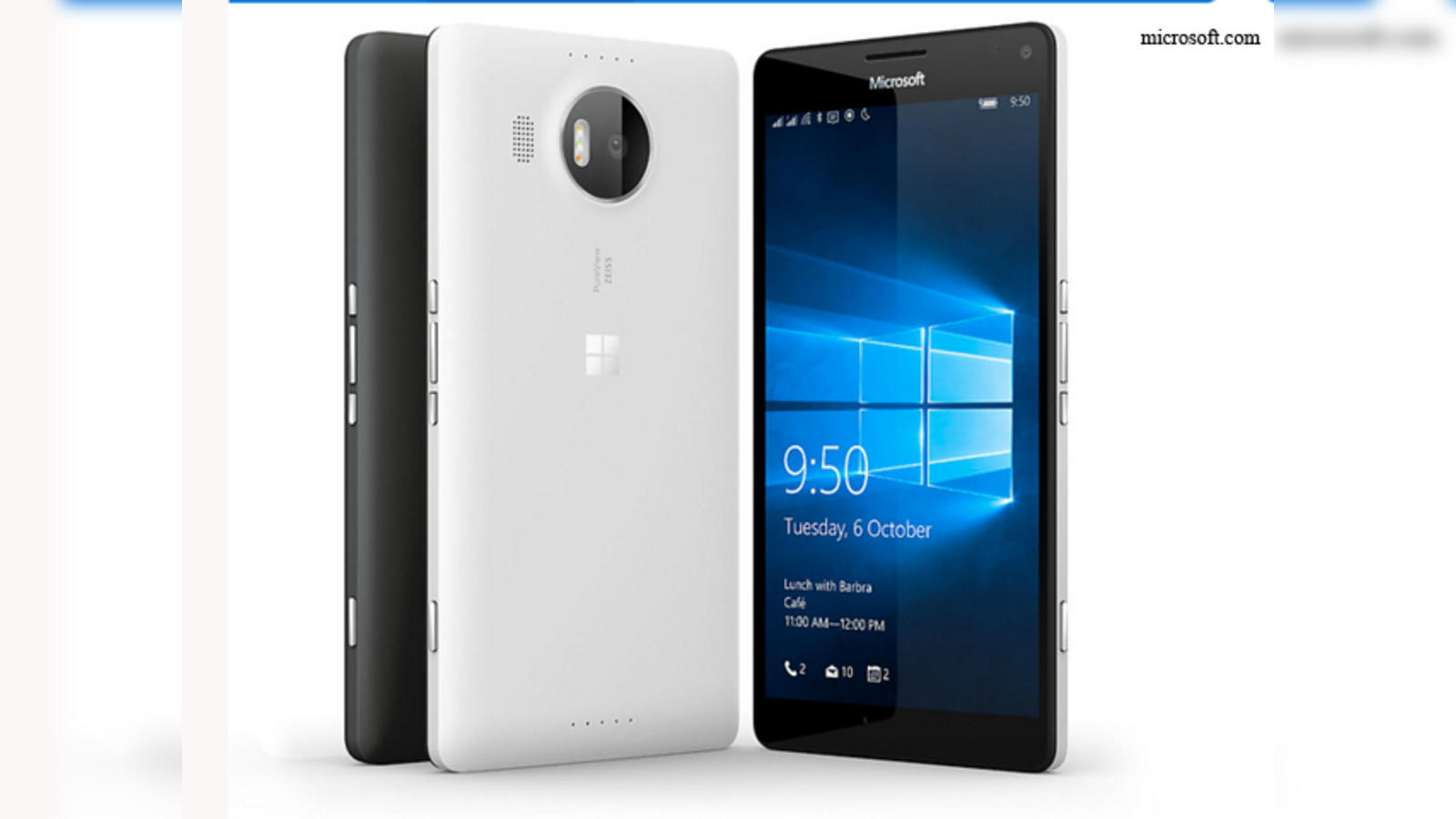 Microsoft Lumia 950XL review: Boasts of a great camera u0026 battery life - The  Economic Times