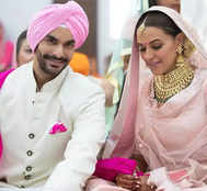 Neha Dhupia marries her 'best friend' Angad Bedi