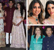 Nita, Isha Ambani Dazzle At Akash-Shloka's Engagement; Tendulkar, B-Town In Attendance