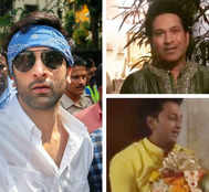 Ganesh Visarjan 2018: Ranbir Kapoor And Family Dance , Sachin Tendulkar Goes Eco-Friendly