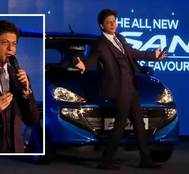 New Santro launch: Shah Rukh Khan reminisces about his 20-year Hyundai journey
