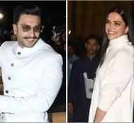 Deepika, Ranveer emplane for their destination wedding