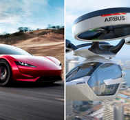 Tesla Roadster or CityAirbus: What Will You Ride To Work?