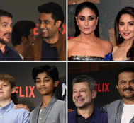 'Mowgli' Premiere Has B-Town & Hollywood Bonding; Madhuri-Bebo dazzle; Anil Kapoor & Andy Serkis Get Into Bear Fight
