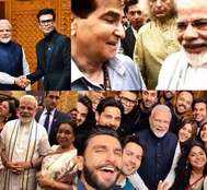 Watch: PM Modi shares casual moments with Bollywood celebrities on Twitter