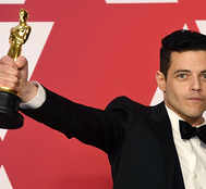 Oscars 2019: Rami Malek wins best actor for 'Bohemian Rhapsody'