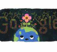 Google marks spring equinox with a doodle
