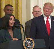 Kim Kardashian assists Trump's justice reforms