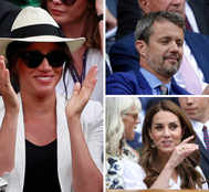 A Royal Affair: Meghan Markle, Kate Middleton Spotted At Wimbledon 2019