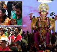 Watch: Ambani, Bachchan families offer prayers to lord Ganesha at Lalbaugcha Raja