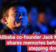 Watch: Jack Ma's trip down memory lane before stepping away from Alibaba