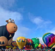 With 580 Pilots & Millions Of Spectators, The Albuquerque International Balloon Fiesta Was A Sight To Behold