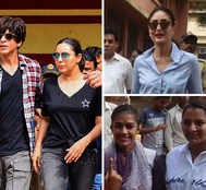 Assembly Polls: Madhuri, Aamir Get Inked in Mumbai; Phogat Sisters, TikTok Queen Among Early Voters