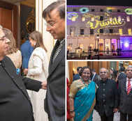 Naan Bombs & Dhoklas, Kashk-E-Bademjan & Baghali Polow At Carlton House, As Hindujas Light Up London For Diwali