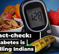 Fact-check: Diabetes is killing Indians; control your weight, diet to delay condition