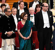 Abhijit Banerjee, Esther Duflo go traditional to receive Nobel Prize in Sweden