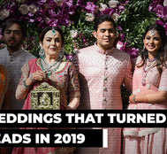 Weddings that turned heads in 2019