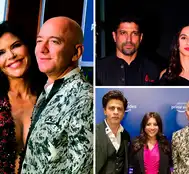 Jeff Bezos & Lauren Sanchez Bond With Bollywood; SRK Does A 'Don' Moment