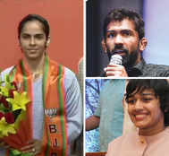 The Political 'Dangal': Saina Nehwal, Babita Phogat & Other Sports Stars In Poll Fray