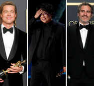 Oscar Scenes: Brad Makes History, So Does 'Parasite'; Phoenix Rises As 'Joker'