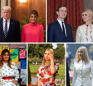 Trump Women Go Desi On Their India Visit; Rock Sherwanis, Jumpsuits & Vibrant Floral Dresses