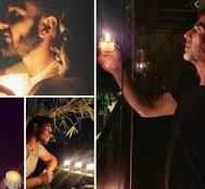 Watch: B-town celebs light diyas on PM Modi's appeal amid  Covid-19