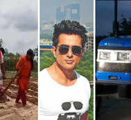 Sonu Sood gifts tractor to Andhra family after video of girls pulling plough goes viral
