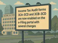 Income tax audit forms are now enabled for AY 2025-26