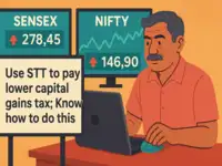 Pay lower capital gains tax on equities with STT if..