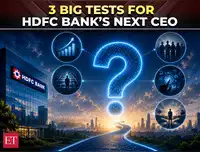 Image for HDFC Bank’s next CEO: 3 big tests to win back investors