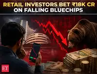 Image for ₹18K cr bet! Retail investors bet on Infosys, TCS, Reliance & 3 other falling bluechips