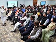 PM Modi meets B-town stars, discusses ways to celebrate Gandhi's 150th birth anniversary